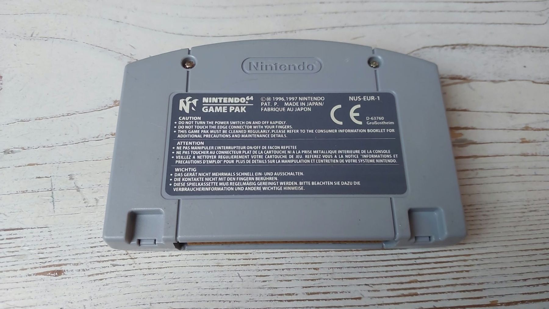 Nintendo Giochi: G.A.S.P! Fighters' NEXTream den N64 – Usato da Henggart venduto da Jan073 1