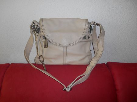 Fossil Leder Handtasche/Umhängetasche