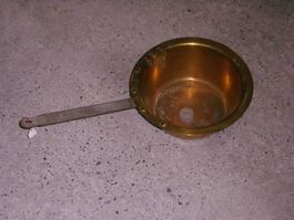 ancienne casserole en cuivre
