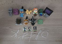 11 Minecraft figures from Kinder Joy