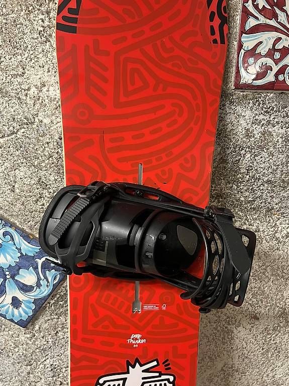 Board: Burton Deep Thinker 160 Keith Haring Snowboard – Usato da Zürich venduto da pat_lyk8 2
