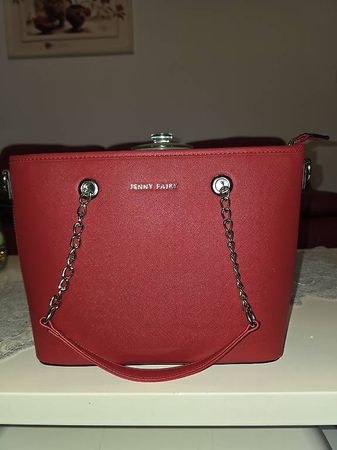Jenny Fairy Damen Handtasche Rot  neuwertiger Zustand