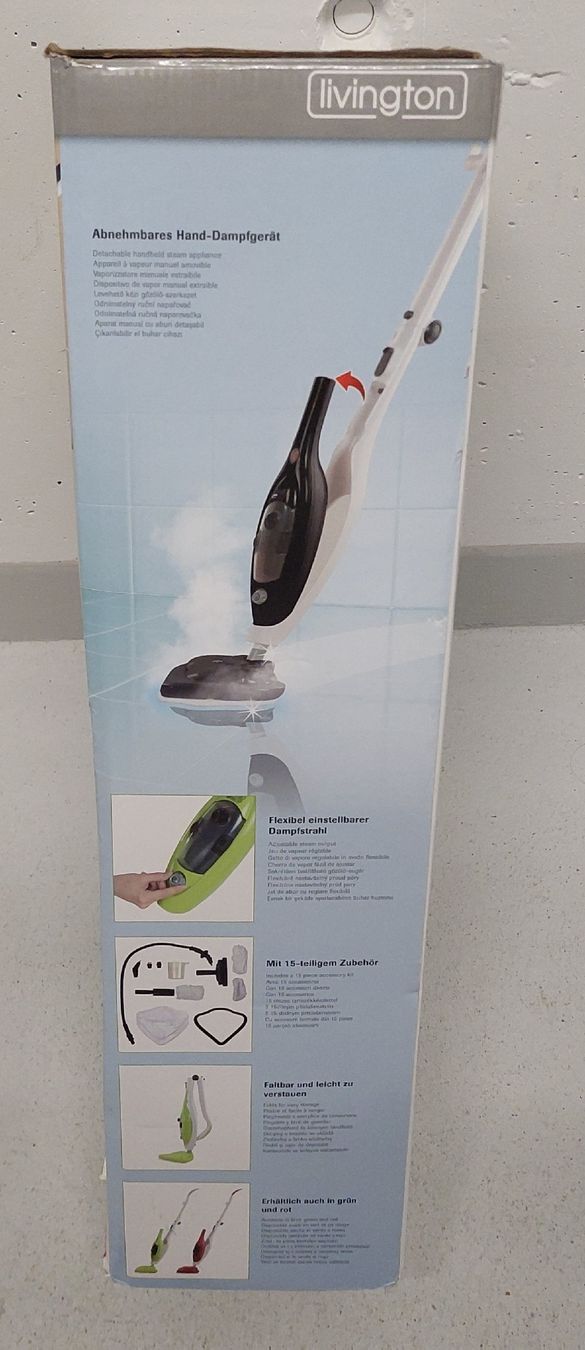 Livington Pulitori a vapore: Dampfreiniger Livington UV Mop – Usato da Dübendorf venduto da huebi01 1