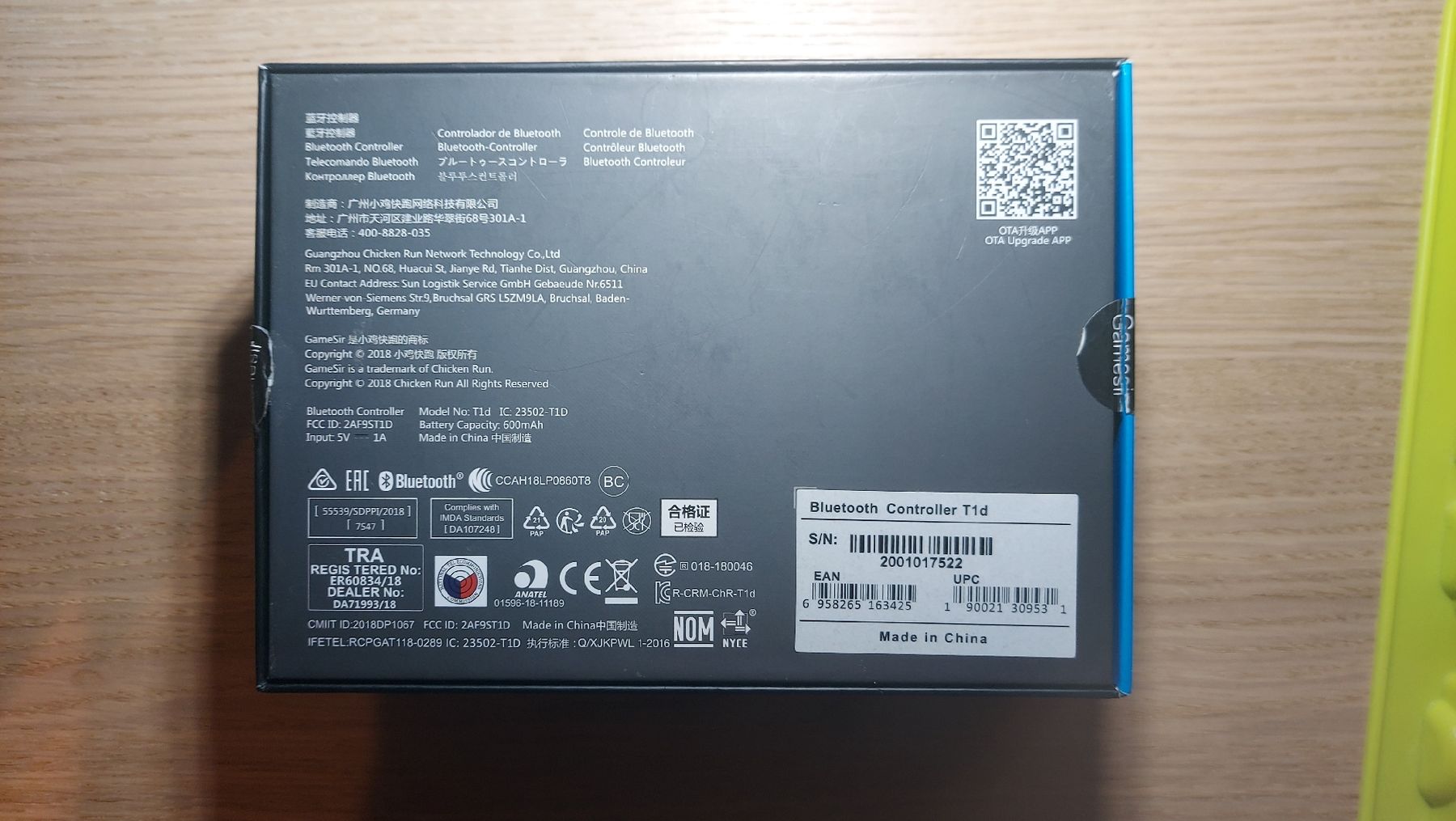 Telecomandi: GameSir T1d Bluetooth Controller - Neuwertig – Nuovo (secondo la descrizione) da Winterthur venduto da gri_8hcv 1