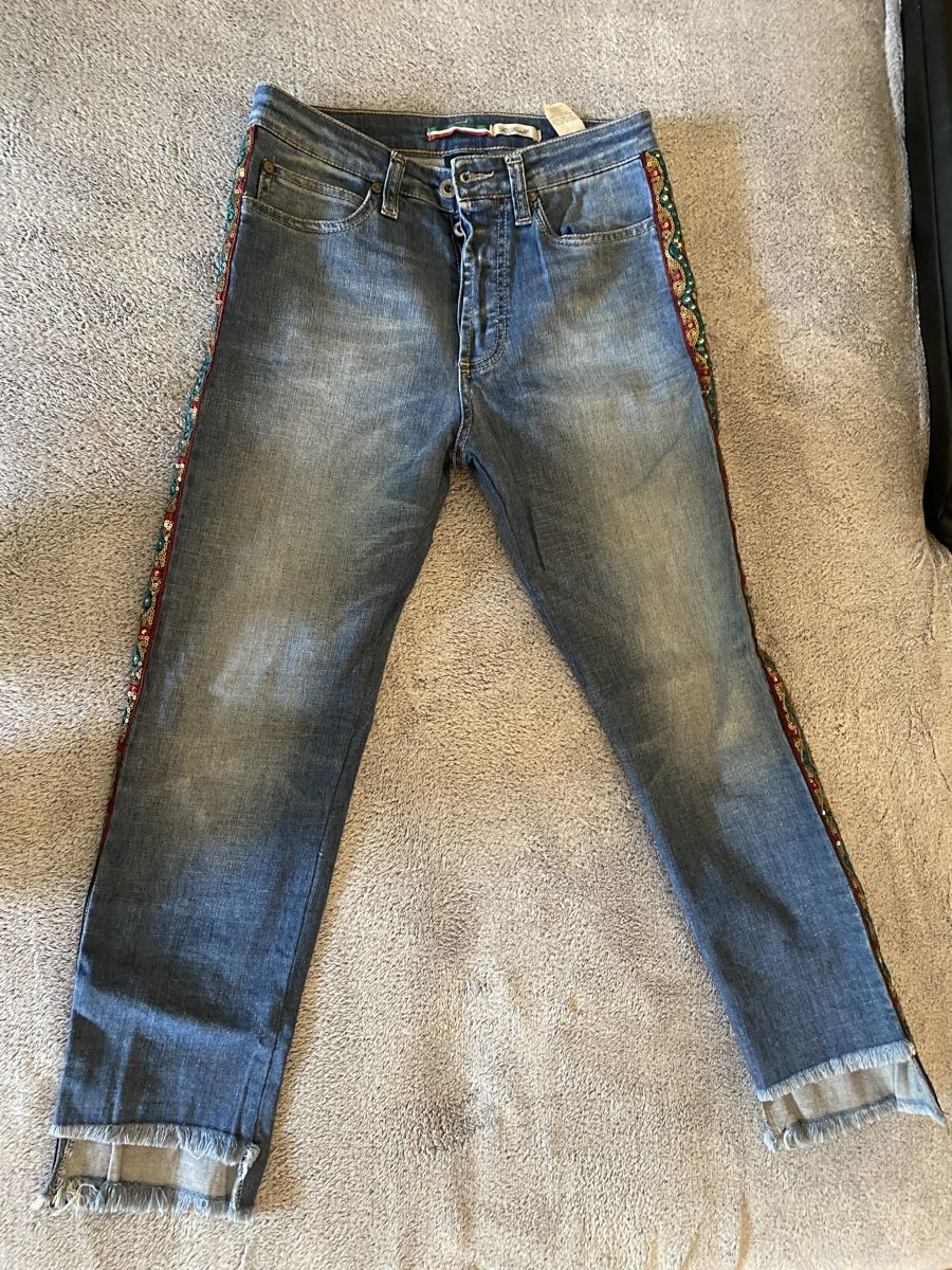 Please Jeans Jeans: Please Jeans mit Pailletten Gr XS – Usato da Schönenberg ZH venduto da Pfupfli1 2