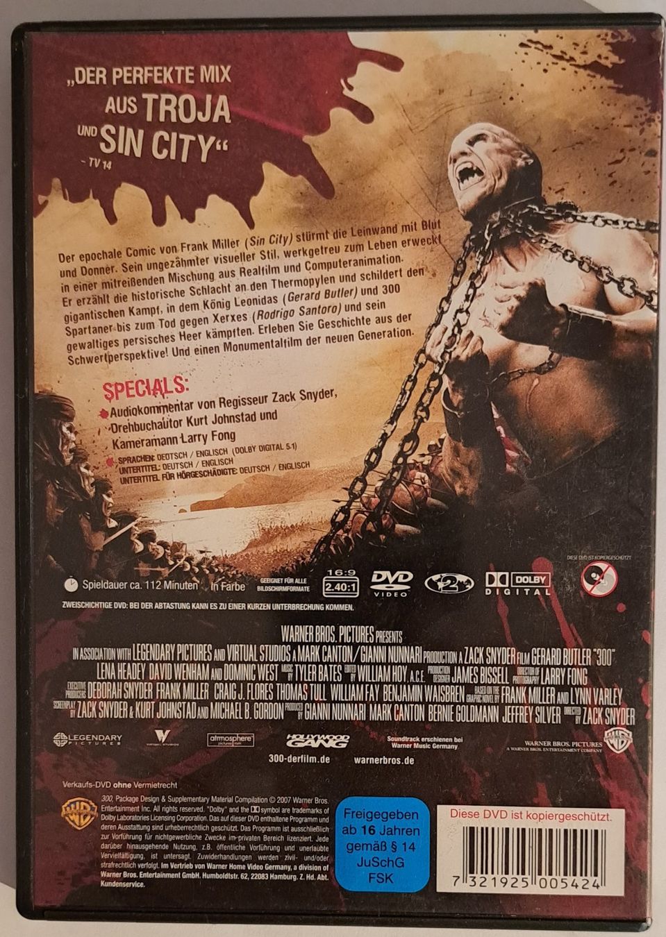 Tutti i DVDs: 300 – Usato da Tenniken venduto da mik_6mxg 7