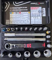 Würth Steckschlüssel Set Mini 1/4 Zoll 23 Teile neu