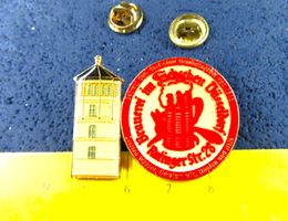 BRAUEREI DÜSSELDORF 2NÄGEL-PIN GLASIERT GROSSS