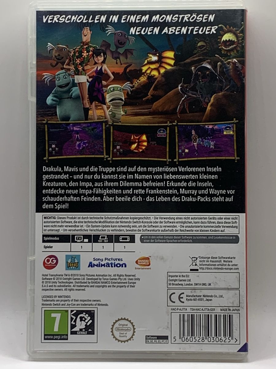 Nintendo Spiele: Hotel Transsilvanien 3 - Nintendo Switch – Gebraucht aus Ostermundigen von RG-Collector 1