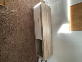 TV-Möbel/Lowboard in Eiche Sonoma/Weiss, Top Zustand!