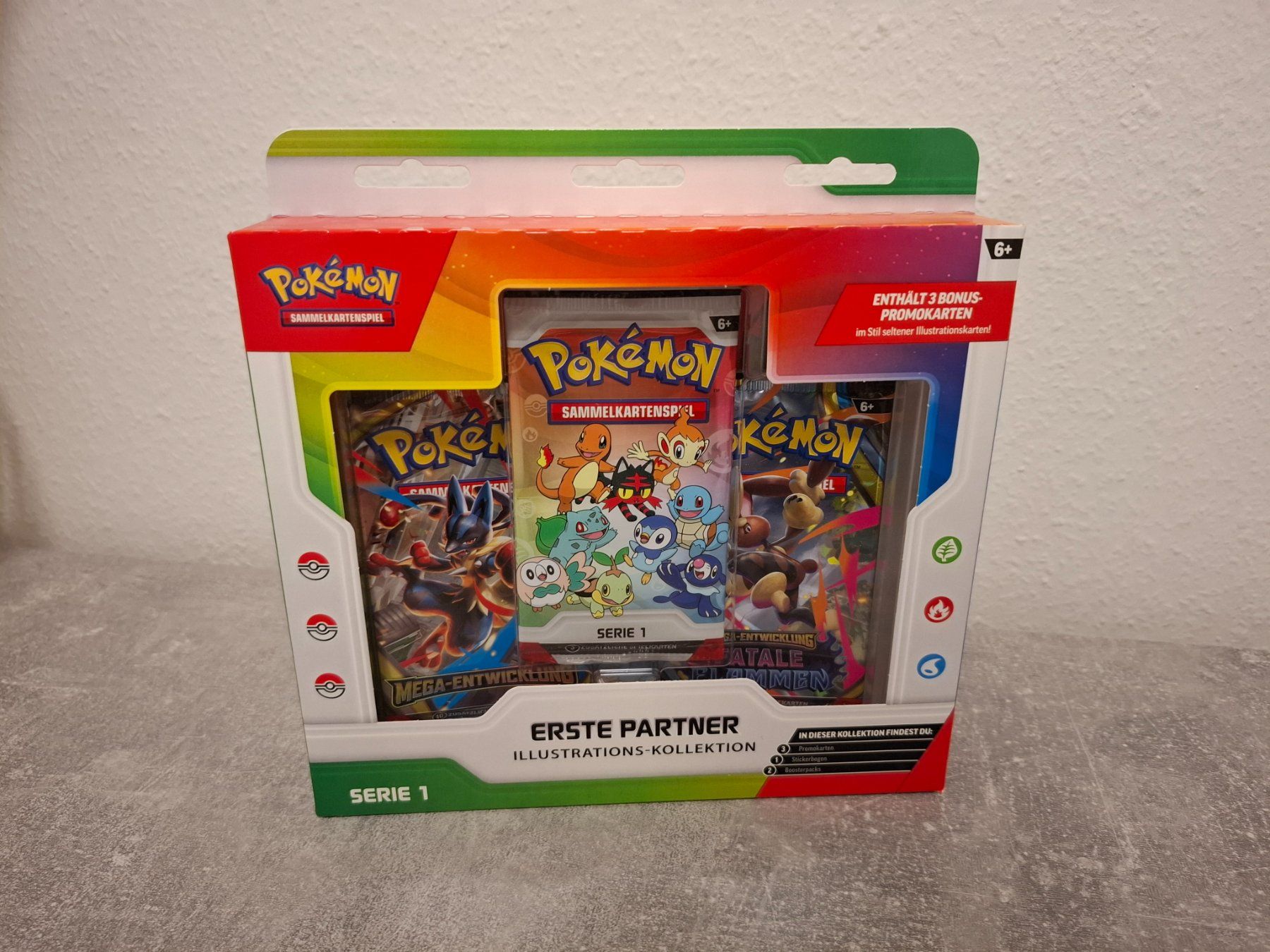 Pokémon Carte collezionabili: Erste Partner Illustrations Kollektion DE – Nuovo e nell'imballaggio originale da Winterthur venduto da andrekeller95