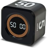 Küchentimer Timer Würfel LED digital USB wiederaufladbar
