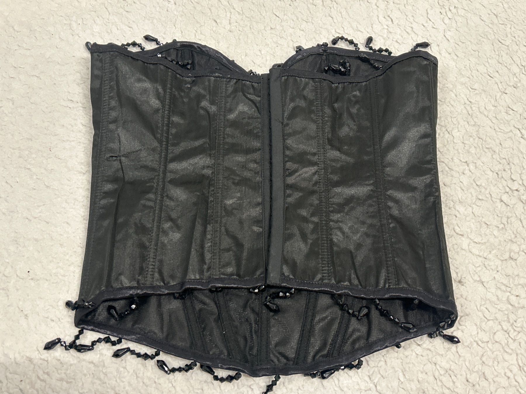 Altra biancheria intima: Korsett schwarz mit Perlen Gr M/L Neu – Nuovo e nell'imballaggio originale da Regensdorf venduto da Spyke55 3