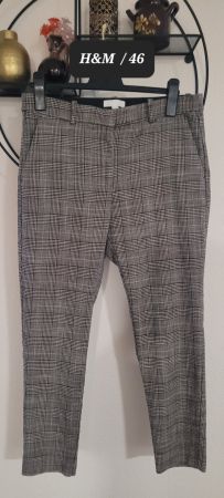 Pantalon femme carreaux H&M taille46