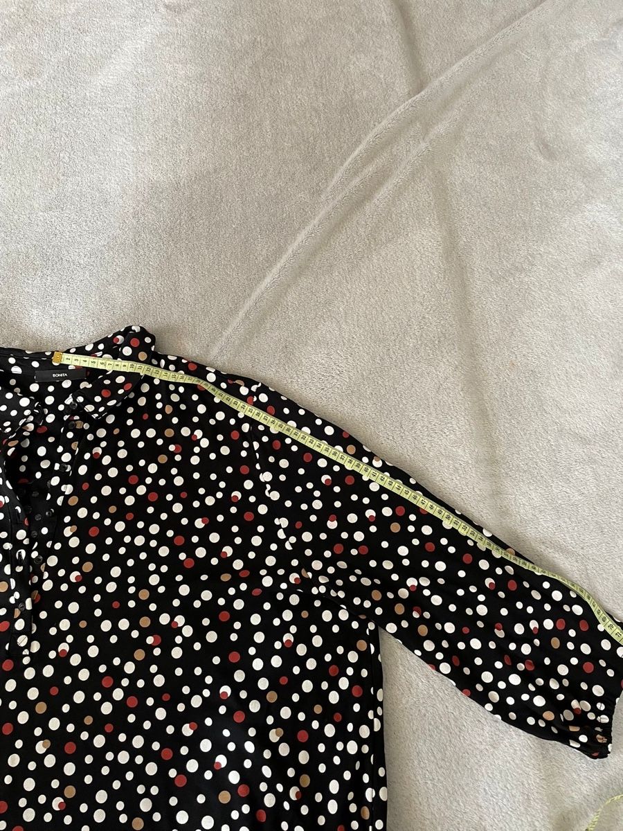 Bonita Camicette: Chemisier à pois Bonita, taille XXL, coton – Nuovo (secondo la descrizione) da Vuippens venduto da ale_6gkb 3