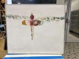 SAM FISCHER(1921)PEINT SUR PANNEAU TECHNIQUE MIXTE SIGNÉ 66