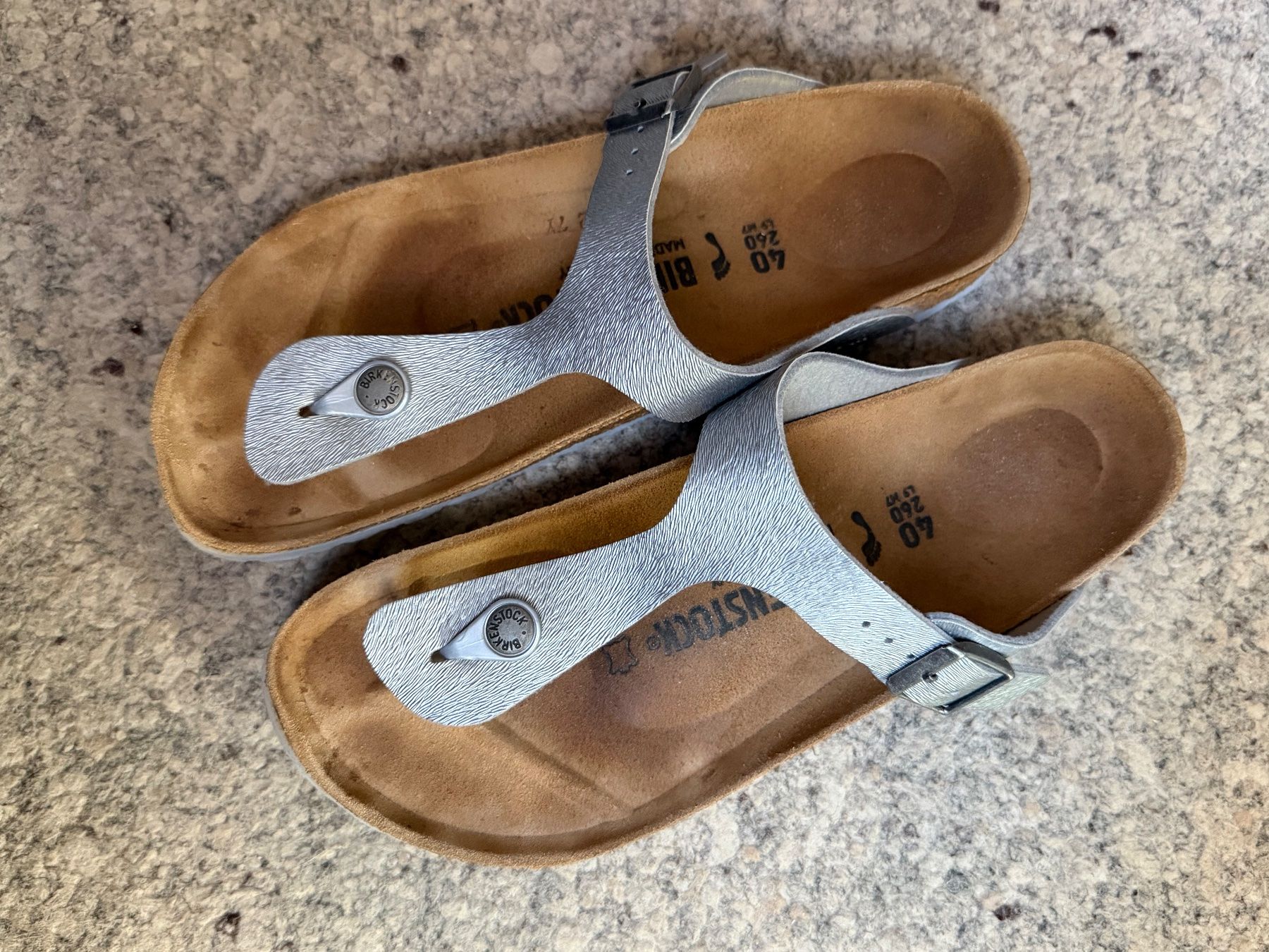 Birkenstock Damenschuhe: Birkenstock Gizeh Gr. 40 – Gebraucht aus Wattwil von edel88 1