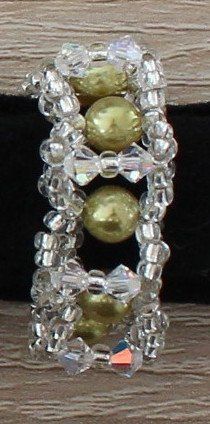 Ringe: Fingerring aus Glasperlen – Neu (gemäss Beschreibung) aus Schlatt TG von glueckwunschkarte.22 3