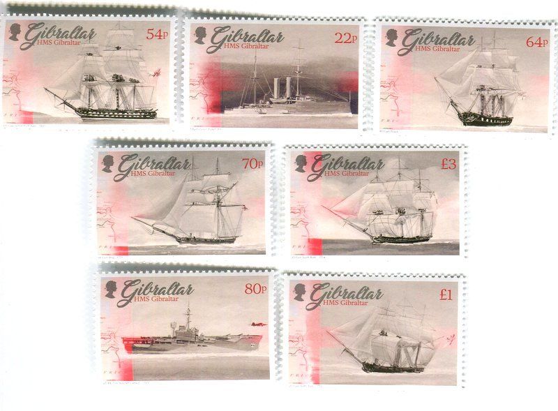 Alle Briefmarken: Briefmarken "Schiffe". Gibraltar – Neu und originalverpackt aus Basel von Butsch5