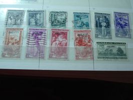 Lot Italien, Überdruck AMG-FTT o, um 1946