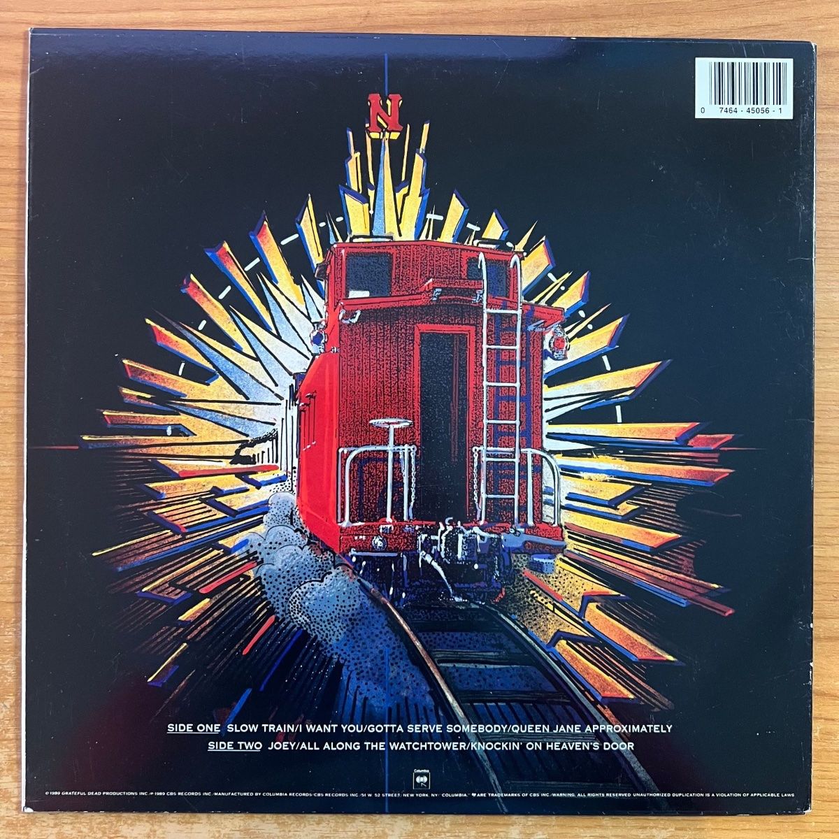 Schallplatten: Boby Dylan & The Dead - Same / 1. US-Press. 1989 - TOP – Gebraucht aus Gais von soundcave57 1