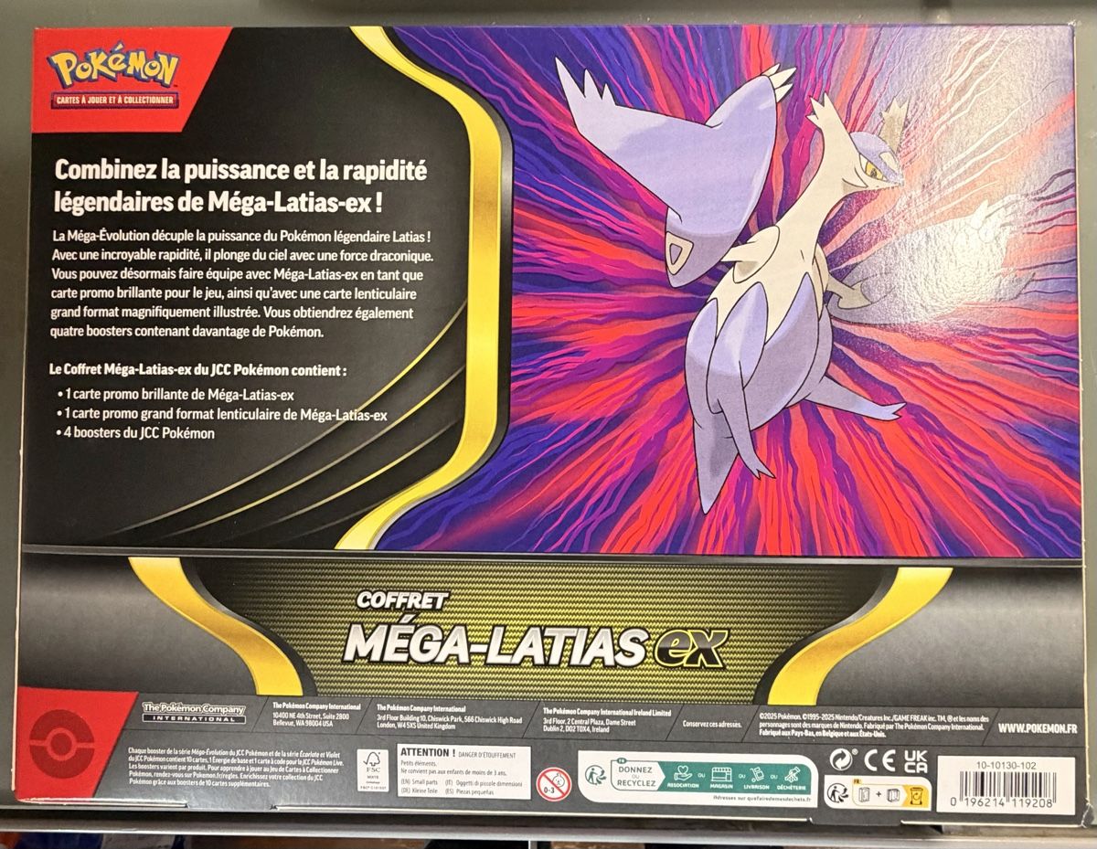 Pokémon Sammelbilder & Trading cards: Pokémon Méga -Latias EX Méga Évolution FR – Neu (gemäss Beschreibung) aus Morges von geo_rk69 1