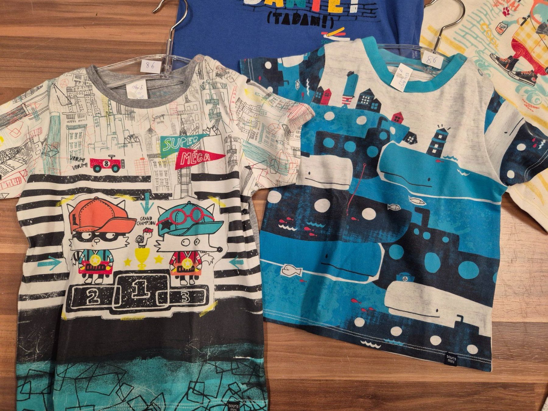 Hemden, T-Shirts & Polos: 4  T-Shirts Bware Gr. 86 catwalk  G – Neu (gemäss Beschreibung) aus Schwarzenburg von Flamingo07 1