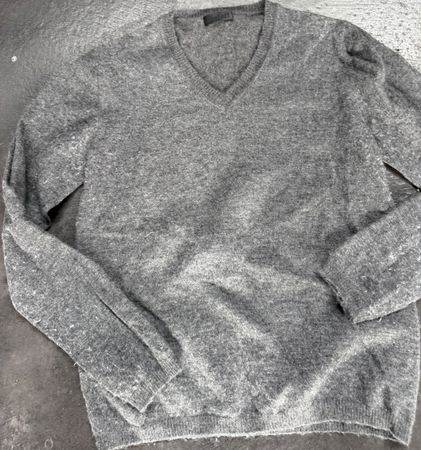 Joetaft Cashmere Pullover, Grau, Grösse S-M- Top Zustand!