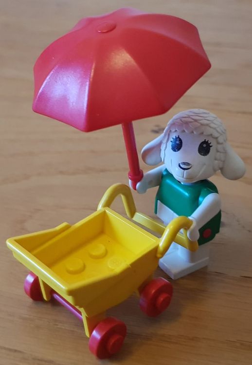 Fabuland 3602 - Bianca Lamm mit Kinderwagen (1980) | Kaufen auf Ricardo
