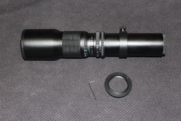 Super Profi Tele 500 / 1000mm f. canon