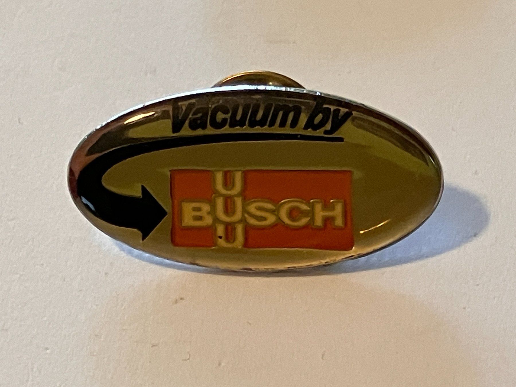 Placchette & Badge: 1 Pin Vaccum by Busch – Usato da Basel venduto da djwwpp