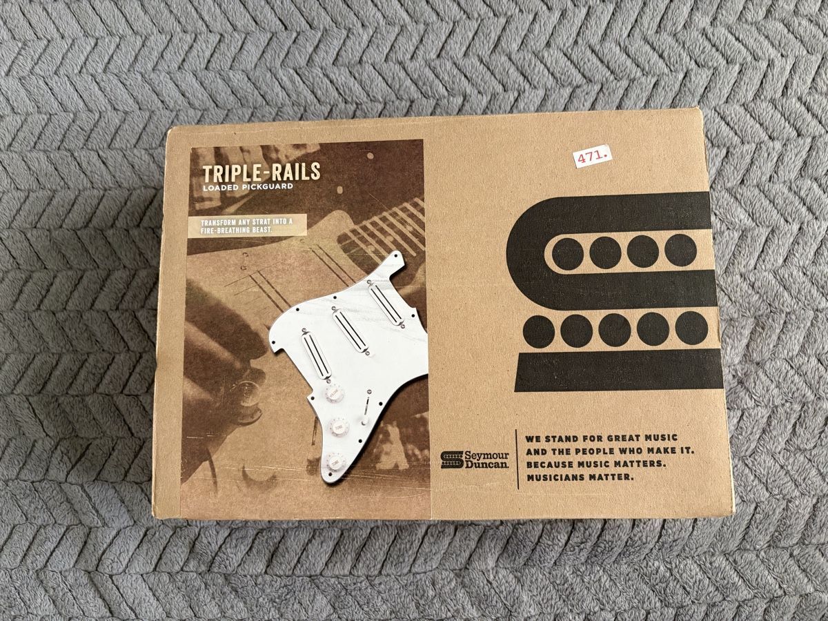 Strumenti musicali: Seymour Duncan Triple Rails – Nuovo e nell'imballaggio originale da Riehen venduto da Pnewyork 3