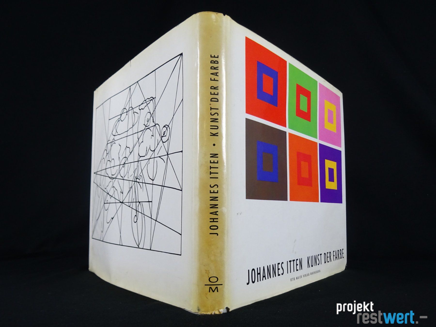 Libri: Kunst der Farbe von JOHANNES ITTEN – Usato da Bülach venduto da restwert_buelach