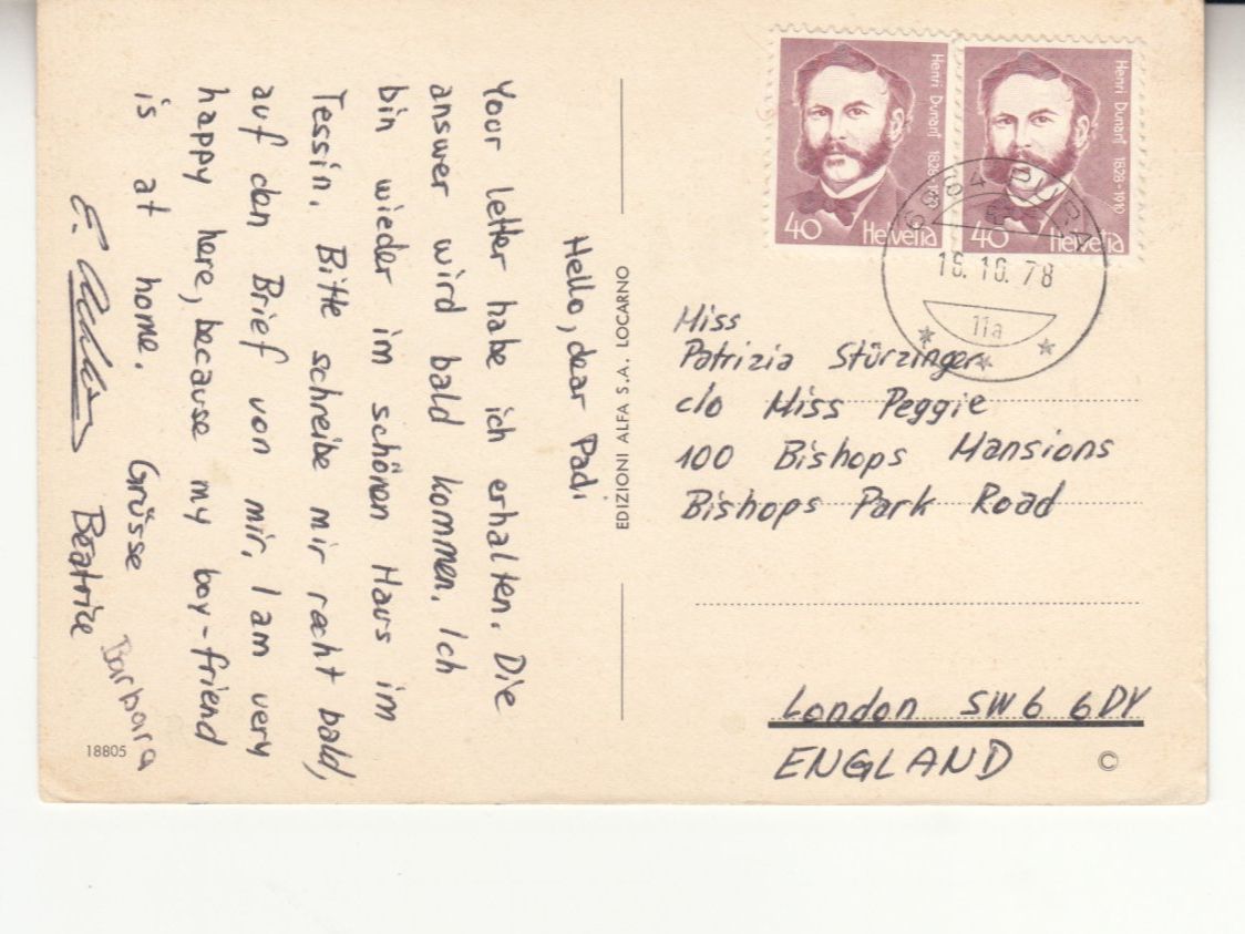 Cartoline postali: La Collina d'Oro 1978 – Usato da Bürglen TG venduto da StampGraf 1
