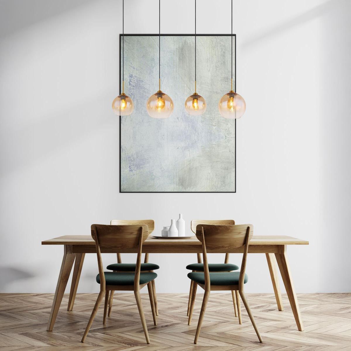 Lampadari & plafoniere: Pendelleuchte, Glas, 120 cm x 25 cm – Nuovo (secondo la descrizione) da Kreuzlingen venduto da Smart-Light 1