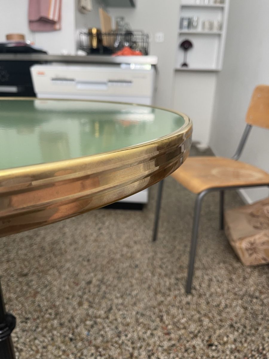 Tavoli: Bistro Tisch "Olive Leaf" von Ardamez – Usato da Basel venduto da juj_r9j6 6