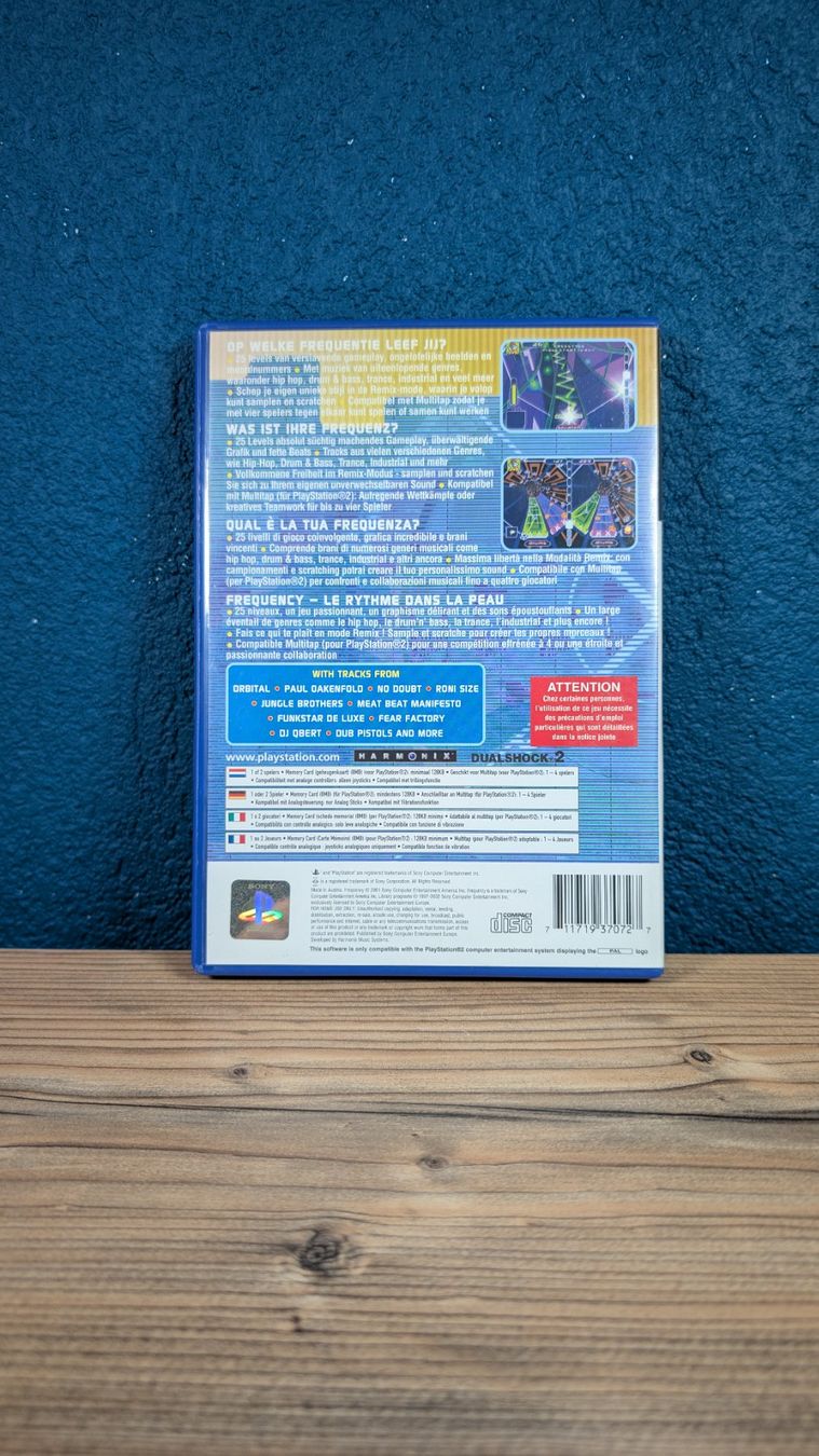 Sony Giochi: Frequency (UK Import) für Playstation 2 – Usato da Flumenthal venduto da Neondrian 1