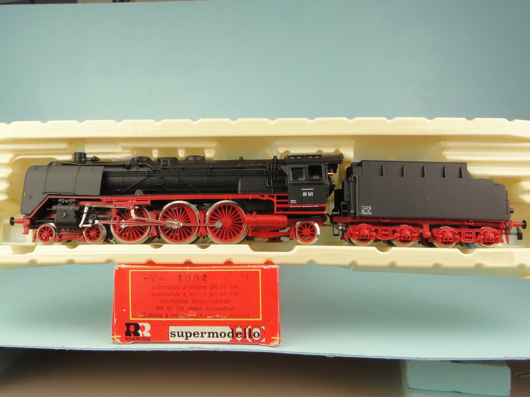 Rivarossi Modellini di ferrovie: Rivarossi 1002 DB BR 01 – Usato da Bülach venduto da cann11 9