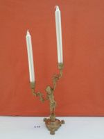 2-flammiger Kerzenständer mit Engel