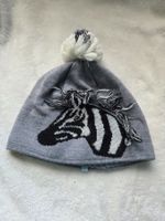 Bonnet en LAINE zèbre enfant 10-12 ans très bon état