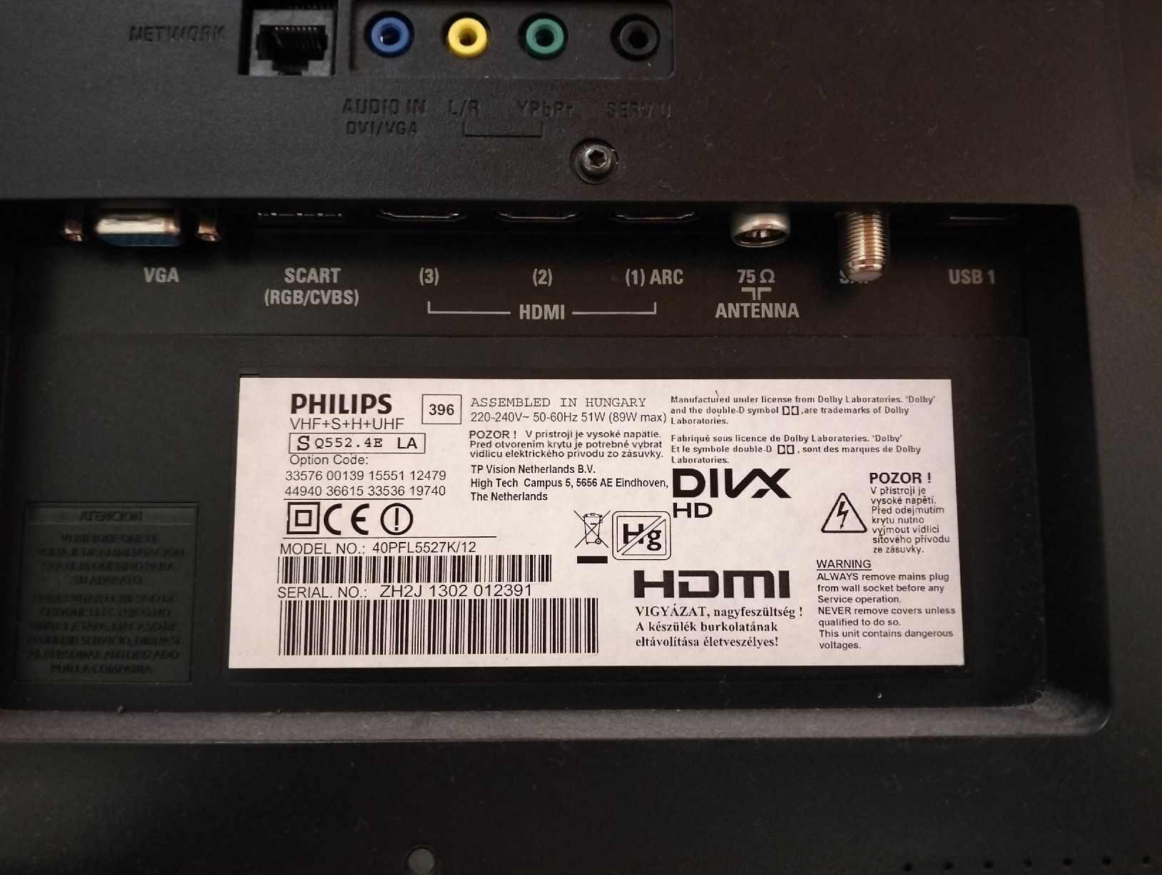Philips Fernseher: Fernseher Philips – Gebraucht aus Erlenbach i. S. von Friedel13 2