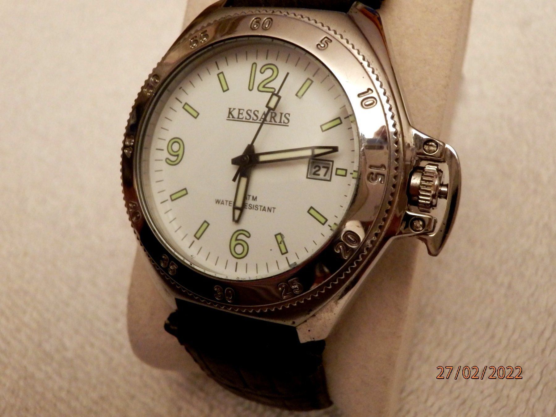 Montres: Kessaris, Quartz, Datum, Ø 40mm, läuft – D'occasion à Ueberstorf par dinbau 2