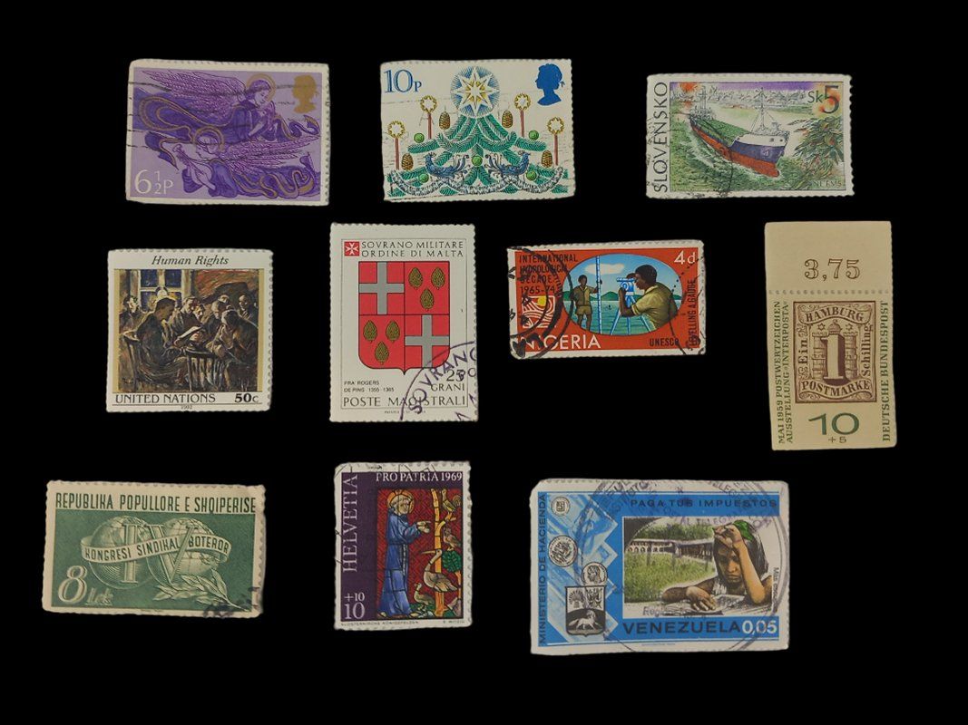 Tutti i francobolli: Briefmarkensammlung 0.500 kg – Usato da Hünenberg venduto da Restwert_Zug 6