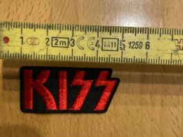 Kiss Mini Patch Aufnäher Metal Rock Band 4