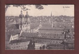 ST. GALLEN - Teilansicht - 1911 // Falte //