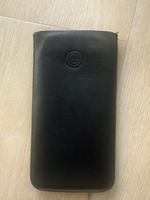 Handgemachte Galaxi Handy Hülle aus Leder, Schwarz! Neu!