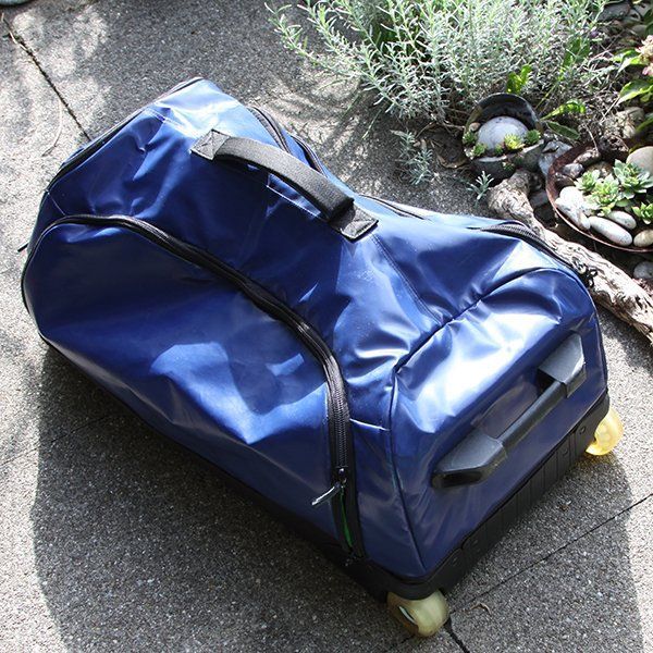 ZZY 55L Sporttasche Herren - Hartboden Duffle Bag Für Gym & Reisen