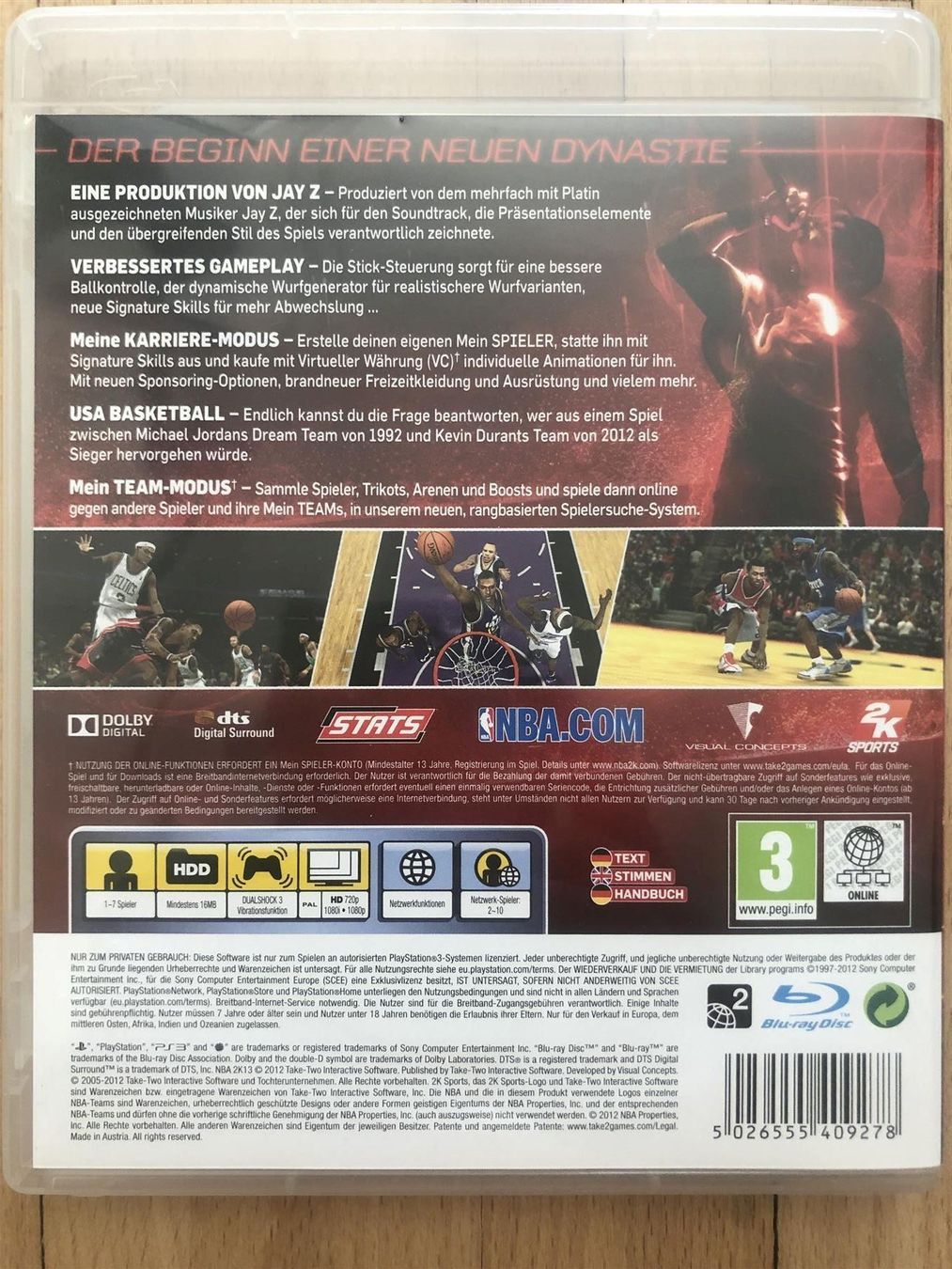 Spiele: NBA 2k13 - PS 3 – Gebraucht aus Nussbaumen AG von Pika-Shop 1