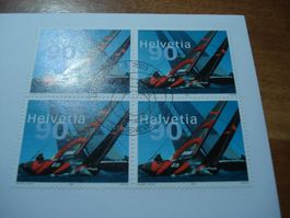AlinghiAmericas Cup, 2003, FDC Einzel + 4erblock