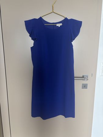 Claudie Pierlot dress royal blue short sleeves